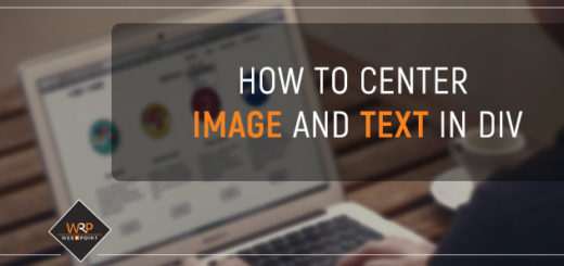 how to center image and text in div